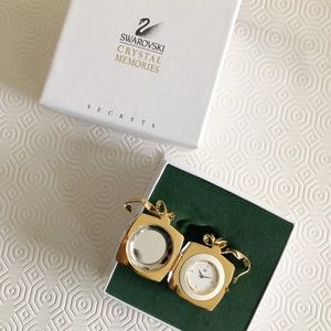 Vintage Swarovski Crystal clock